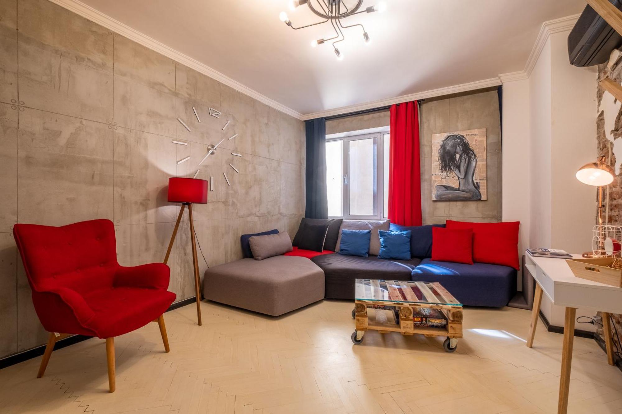 Modern , Spacious 2Br Apartment In Top Center 索菲亞 外观 照片